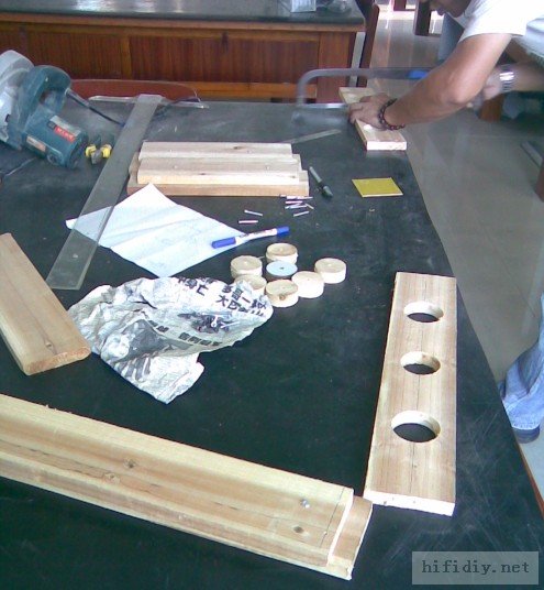 捡点废旧、闲置物品,也做一台纯二6sn7+kt88(6550)单端胆机