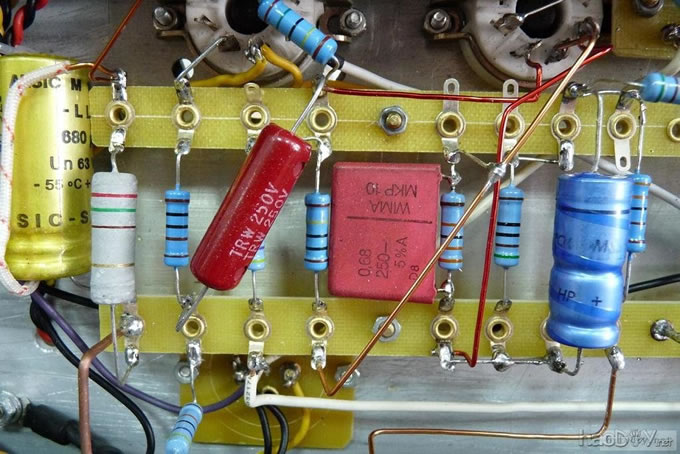 6sn7+6P6P(6V6)单端胆机竣工图