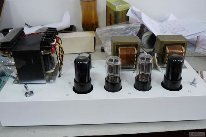 6sn7+6P6P(6V6)单端胆机竣工图