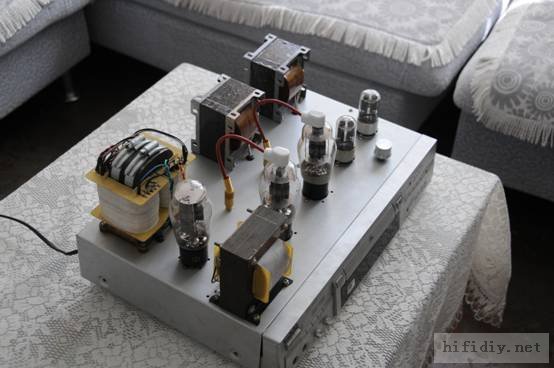 新手新做6sn7+FU7(807)单端胆机