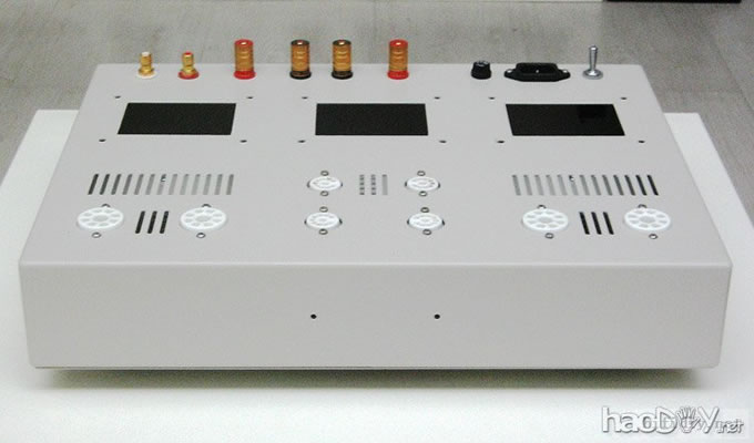为 TSM-300度身定做的12au7+12bh7+6CA7(el34)推挽胆机开工
