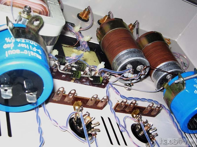 为 TSM-300度身定做的12au7+12bh7+6CA7(el34)推挽胆机开工