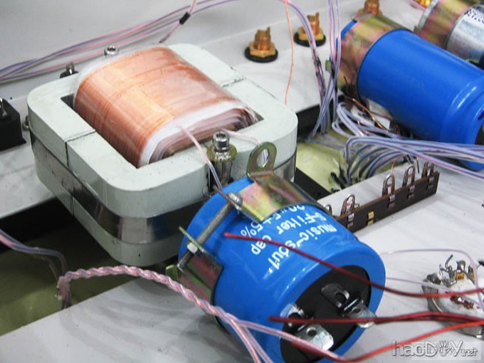 为 TSM-300度身定做的12au7+12bh7+6CA7(el34)推挽胆机开工