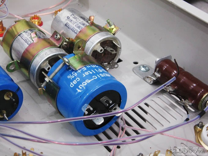 为 TSM-300度身定做的12au7+12bh7+6CA7(el34)推挽胆机开工