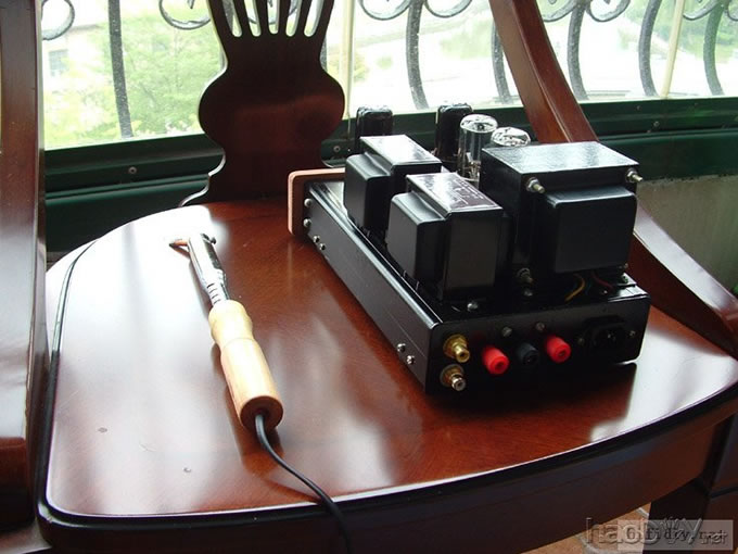 新手第一次搭棚作业6n8p+6v6(6p6p)单端胆机