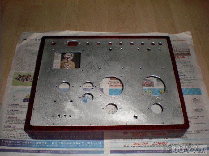 6sn7+2A3单端胆机功放竣工,噢耶。。。