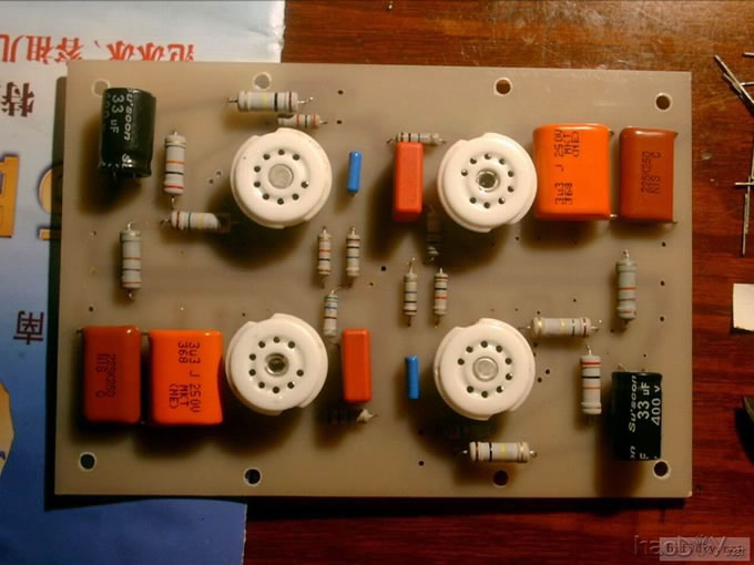 和田茂氏胆前级DIY制作过程图片分享