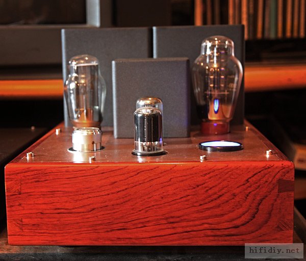 才做的6sj7(6j8p)+6v6+300b单端胆机图片发上来