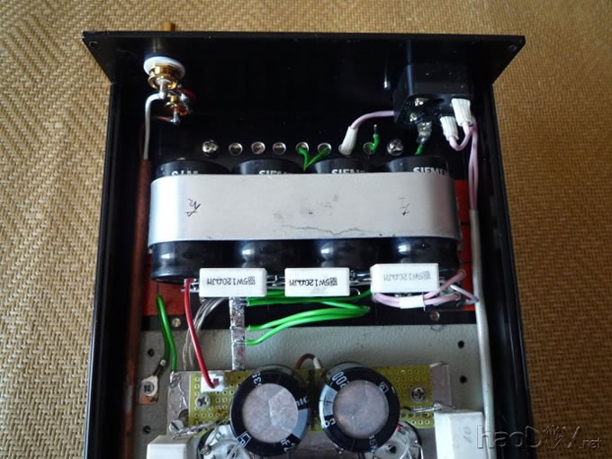 为拜亚动力DT990 耳机打造了一台很优秀的12au7+6n6胆耳放