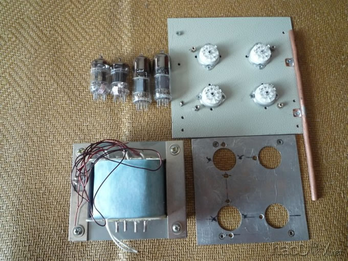 为拜亚动力DT990 耳机打造了一台很优秀的12au7+6n6胆耳放