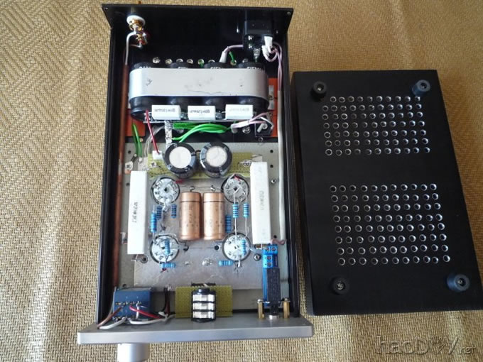 为拜亚动力DT990 耳机打造了一台很优秀的12au7+6n6胆耳放