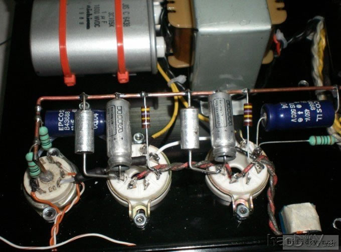 替友做台‘2+2'通用12ax7+6v6(6p6p)小单端胆机