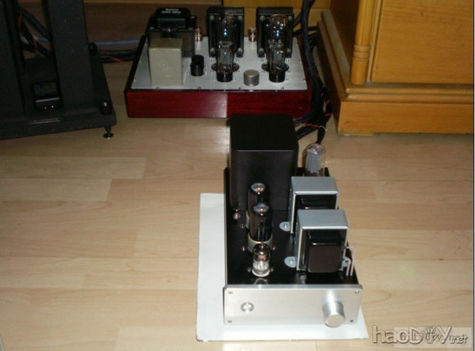 替友做台‘2+2'通用12ax7+6v6(6p6p)小单端胆机