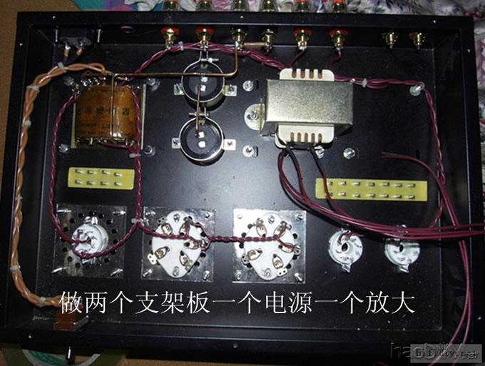 节假日做一台6n8p+807单端胆机庆祝下,用料大家看