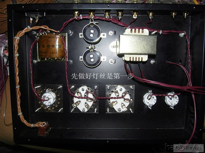 节假日做一台6n8p+807单端胆机庆祝下,用料大家看