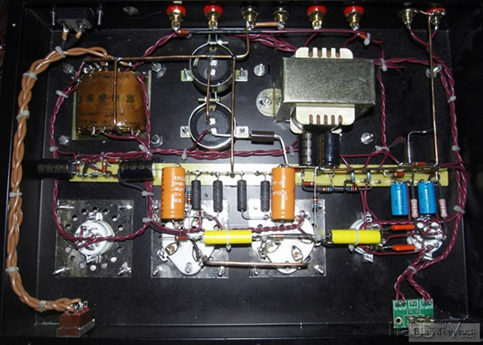 节假日做一台6n8p+807单端胆机庆祝下,用料大家看