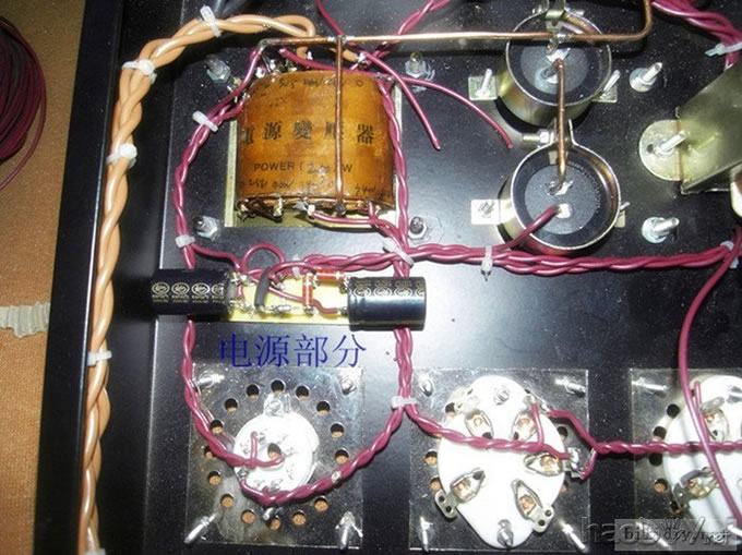 节假日做一台6n8p+807单端胆机庆祝下,用料大家看