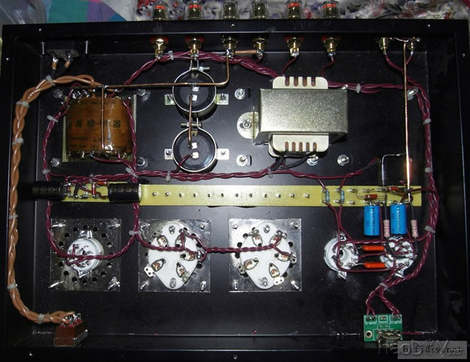 节假日做一台6n8p+807单端胆机庆祝下,用料大家看