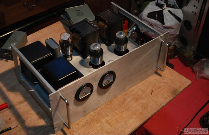 通吃~6sn7+(6V6,6AQ5,6L6,EL34,6146,807,12E1,KT88)多管一体胆机