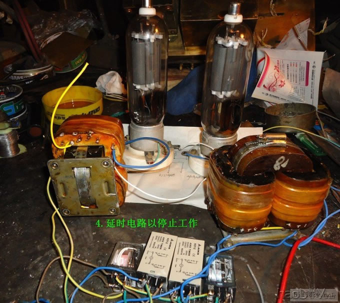 VT-4c(GE)211电子管音频放大器单端胆机