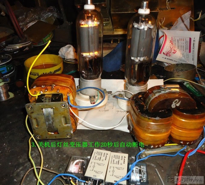 VT-4c(GE)211电子管音频放大器单端胆机