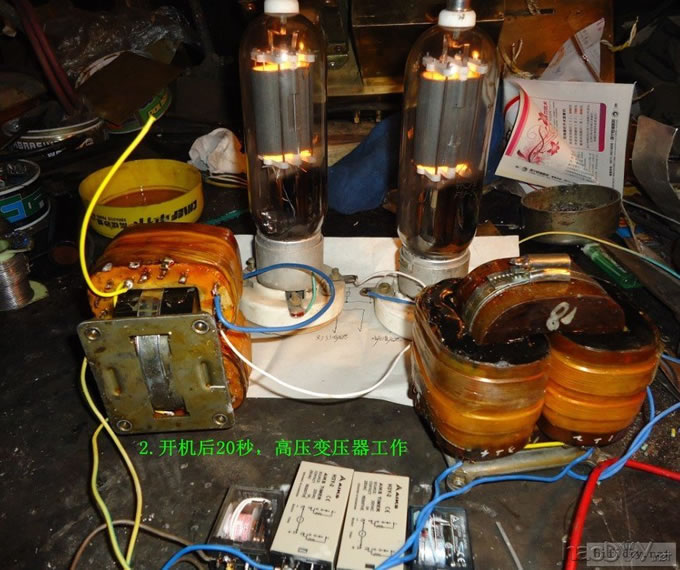 VT-4c(GE)211电子管音频放大器单端胆机