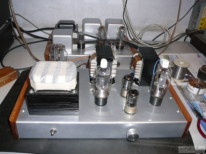 忘不了807迷人的声音,再装6j4p+807单端胆机