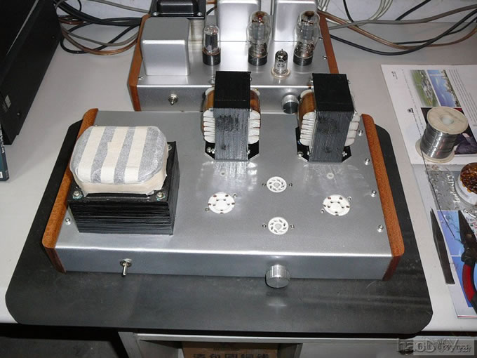 忘不了807迷人的声音,再装6j4p+807单端胆机