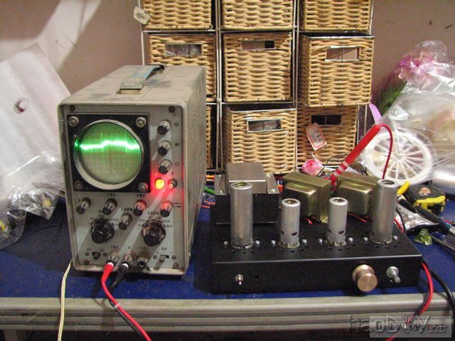 新做 6au6(ef86)+pl83单端胆机