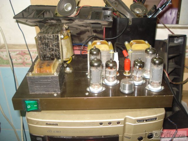 6N1+6P1推挽胆机制作写真