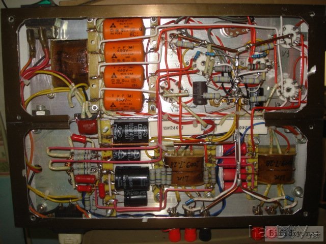 6N1+6P1推挽胆机制作写真