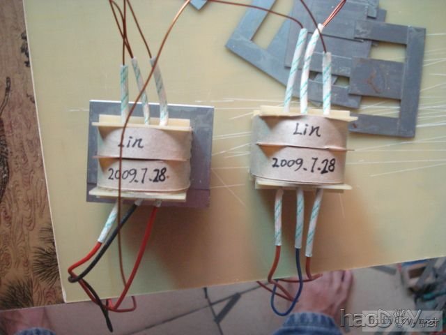 6N1+6P1推挽胆机制作写真