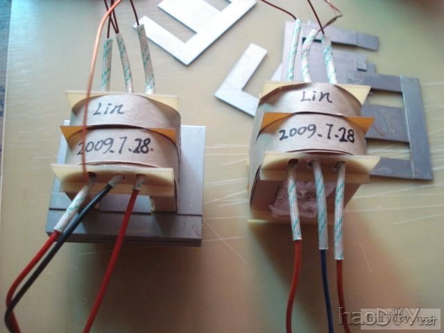 6N1+6P1推挽胆机制作写真