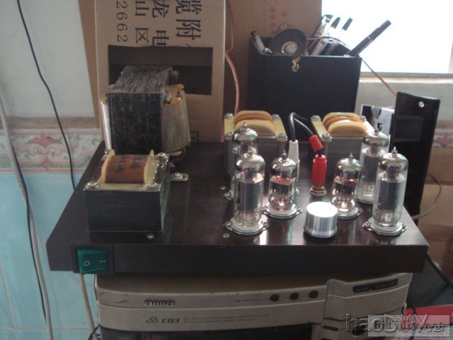 6N1+6P1推挽胆机制作写真