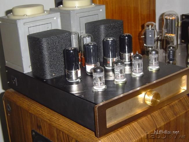 做一台12au7+6V6推挽胆机玩 没想到这么好听