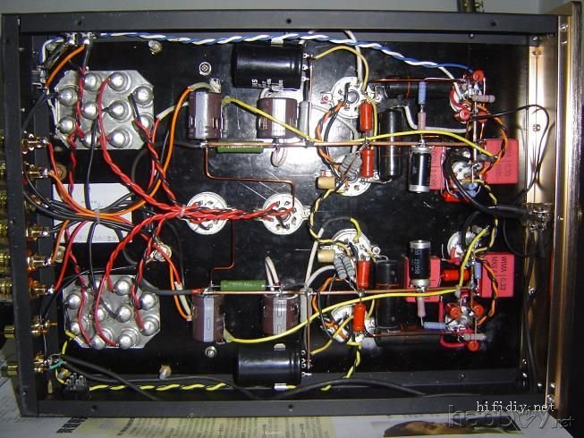 做一台12au7+6V6推挽胆机玩 没想到这么好听