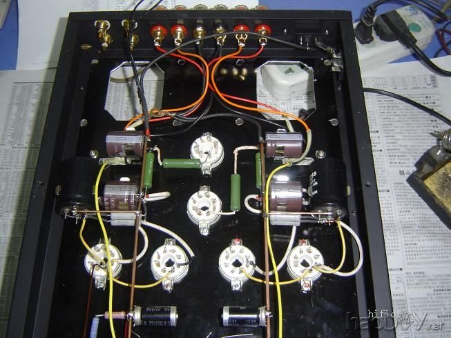 做一台12au7+6V6推挽胆机玩 没想到这么好听