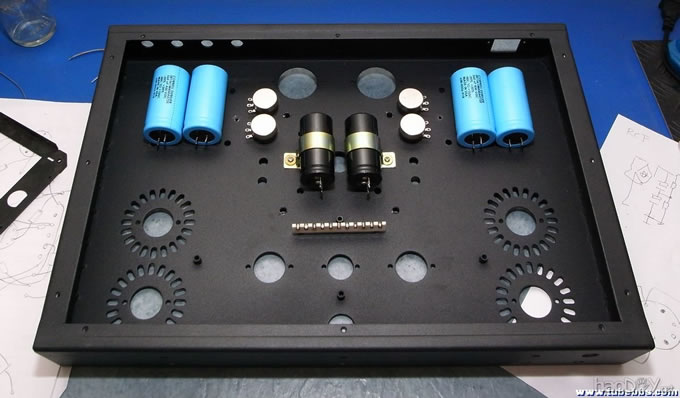 全程连载 KT88 并联推挽胆机的制作过程