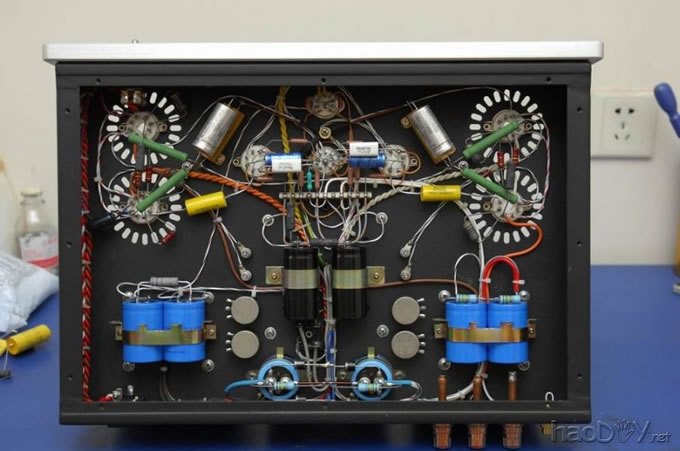 全程连载 KT88 并联推挽胆机的制作过程