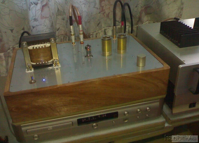 学猫版,第一次搭棚做Marantz马兰士7 电子管胆前级