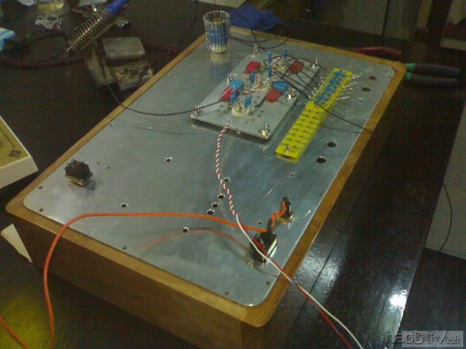 学猫版,第一次搭棚做Marantz马兰士7 电子管胆前级