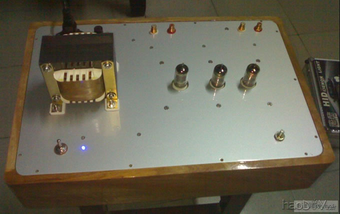 学猫版,第一次搭棚做Marantz马兰士7 电子管胆前级