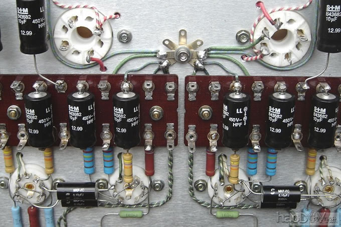 6j5+kt66胆机 威廉逊,星形接地,完成篇,达到预期效果.