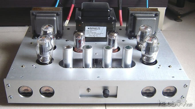 6j5+kt66胆机 威廉逊,星形接地,完成篇,达到预期效果.