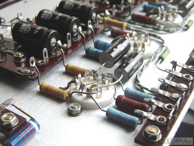 6j5+kt66胆机 威廉逊,星形接地,完成篇,达到预期效果.