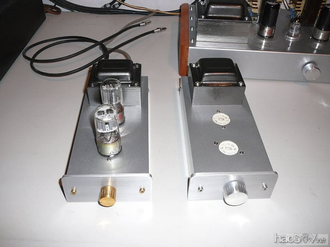 6H8C胆前级制作过程