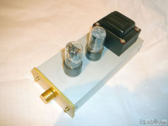 6H8C胆前级制作过程