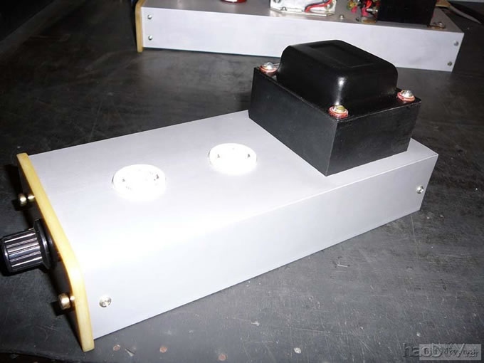 6H8C胆前级制作过程