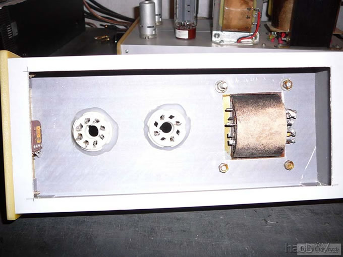 6H8C胆前级制作过程