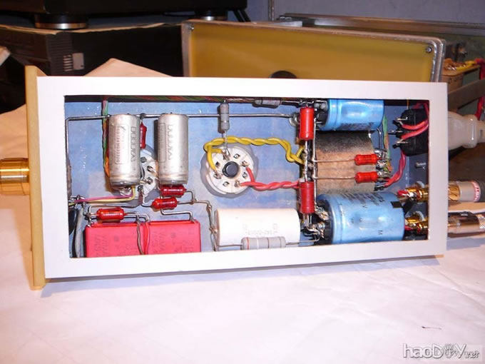 6H8C胆前级制作过程